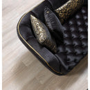 Nova Wholesale Furniture Daphne Stationary Fabric Loveseat Daphne Loveseat - Black IMAGE 10