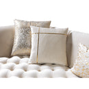 Nova Wholesale Furniture Daphne Stationary Fabric Sofa Daphne Sofa - Ivory IMAGE 9