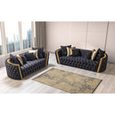 Nova Wholesale Furniture Fanci Stationary Fabric Sofa Fanci Sofa - Black IMAGE 8