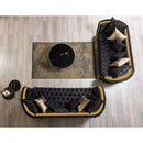 Nova Wholesale Furniture Fanci Stationary Fabric Sofa Fanci Sofa - Black IMAGE 9