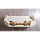 Nova Wholesale Furniture Helena Stationary Fabric Sofa Helena Sofa - Ivory IMAGE 4