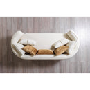 Nova Wholesale Furniture Helena Stationary Fabric Loveseat Helena Loveseat - Ivory IMAGE 5