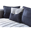 Nova Wholesale Furniture Leina Stationary Fabric Sofa Leina Sofa - Silver/Gray IMAGE 11