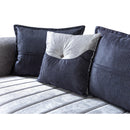 Nova Wholesale Furniture Leina Stationary Fabric Loveseat Leina Loveseat - Silver/Gray IMAGE 11