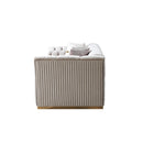 Nova Wholesale Furniture Milena Stationary Fabric Loveseat Milena Loveseat - Ivory IMAGE 3