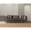 Nova Wholesale Furniture Santana Stationary Fabric Sofa SANTANACOFFEE-S IMAGE 3