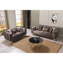 Nova Wholesale Furniture Santana Stationary Fabric Sofa SANTANACOFFEE-S IMAGE 6