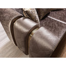 Nova Wholesale Furniture Santana Stationary Fabric Loveseat SANTANACOFFEE-L IMAGE 9