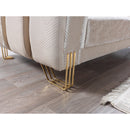 Nova Wholesale Furniture Santana Stationary Fabric Sofa SANTANAIVORY-S IMAGE 11