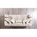 Nova Wholesale Furniture Santana Stationary Fabric Sofa SANTANAIVORY-S IMAGE 4