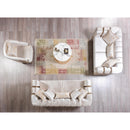 Nova Wholesale Furniture Santana Stationary Fabric Sofa SANTANAIVORY-S IMAGE 8