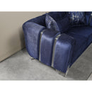 Nova Wholesale Furniture Santana Stationary Fabric Sofa SANTANANAVY-S IMAGE 8