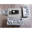 Nova Wholesale Furniture Santana Stationary Fabric Sofa SANTANASILVER-S IMAGE 10