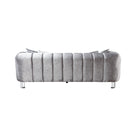 Nova Wholesale Furniture Santana Stationary Fabric Sofa SANTANASILVER-S IMAGE 2