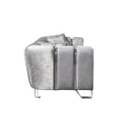 Nova Wholesale Furniture Santana Stationary Fabric Sofa SANTANASILVER-S IMAGE 3