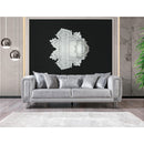 Nova Wholesale Furniture Santana Stationary Fabric Sofa SANTANASILVER-S IMAGE 4