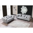 Nova Wholesale Furniture Santana Stationary Fabric Sofa SANTANASILVER-S IMAGE 9