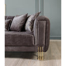 Nova Wholesale Furniture Santana Stationary Fabric Sofa SANTANASMOKE-S IMAGE 13