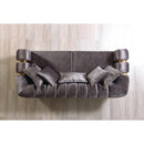 Nova Wholesale Furniture Santana Stationary Fabric Sofa SANTANASMOKE-S IMAGE 6