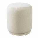 Nova Wholesale Furniture Cloe Stool - Ivory IMAGE 1