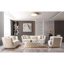 Nova Wholesale Furniture Daphne Coffee Table DAPHNE COFFEE-IVORY IMAGE 2