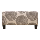 Nova Wholesale Furniture Jamba Fabric Ottoman JAMBAMERCURY-OTT IMAGE 2