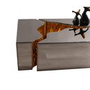 Nova Wholesale Furniture Dream Coffee Table DREAMBZG-GLS IMAGE 5