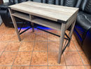 Farmhouse Metal and Wood Desk - Grey Wash