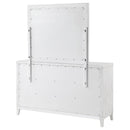 Coaster Furniture Marielle 224843M 6-Drawer Dresser with Mirror - Distressed White IMAGE 7