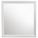 Coaster Furniture Louis Philippe 202444 Dresser Mirror - White IMAGE 2