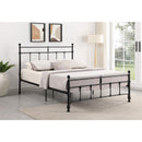Coaster Furniture Novak 316001Q 48-inch Metal Queen Open Frame Bed - Matte Black IMAGE 8