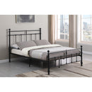 Coaster Furniture Novak 316001F 48-inch Metal Full Open Frame Bed - Matte Black IMAGE 8