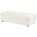 Coaster Furniture Emberson 508855 Upholstered Rectangular Storage Ottoman - Ivory IMAGE 4