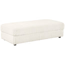 Coaster Furniture Emberson 508855 Upholstered Rectangular Storage Ottoman - Ivory IMAGE 6