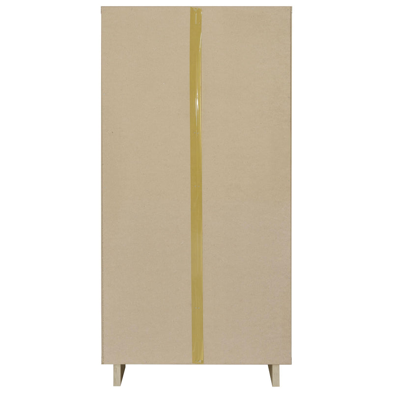 Coaster Furniture Dalton 980075 65-inch 6-shelf Bookcase - White and Distressed Pine IMAGE 5