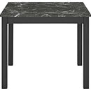  Crown Mark Lennon 1715SET-AB 5 pc Counter Height Dinette - Black IMAGE 5