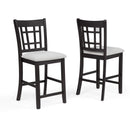  Crown Mark Hartwell 2795BK-S-24 Counter Height Chair - Charcoal Black IMAGE 1