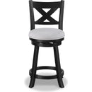  Crown Mark Kipper 2993DV-24 Swivel Pub Stool - Dove IMAGE 2