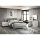  Crown Mark Lucia 5097LG-F Full Bed - Light Grey IMAGE 3