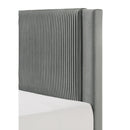  Crown Mark Lucia 5097LG-Q Queen Bed - Light Grey IMAGE 4