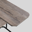  Crown Mark Ida 7267WG Chairside Table - Weathered Grey IMAGE 3