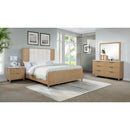  Crown Mark Kara B1450-K King Bed - Cerused Natural IMAGE 4