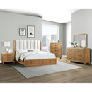  Crown Mark Westcott B1500-K King Bed - Cerused Natural IMAGE 3
