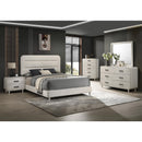  Crown Mark Nyomi B4900-Q Queen Bed - White IMAGE 3