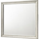  Crown Mark Jaymes B6582-11 Dresser Mirror - White Mist IMAGE 1
