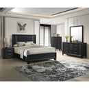  Crown Mark Charlie B9235-Q Queen Bed - Charcoal IMAGE 3