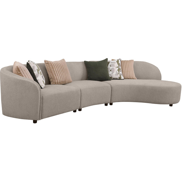Coaster Furniture Fayette Fabric 3 pc Sectional 504920-SET IMAGE 1