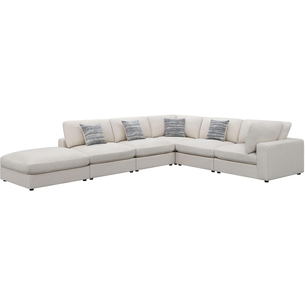 Coaster Furniture Serene Fabric 6 pc Sectional 551321-SET IMAGE 1