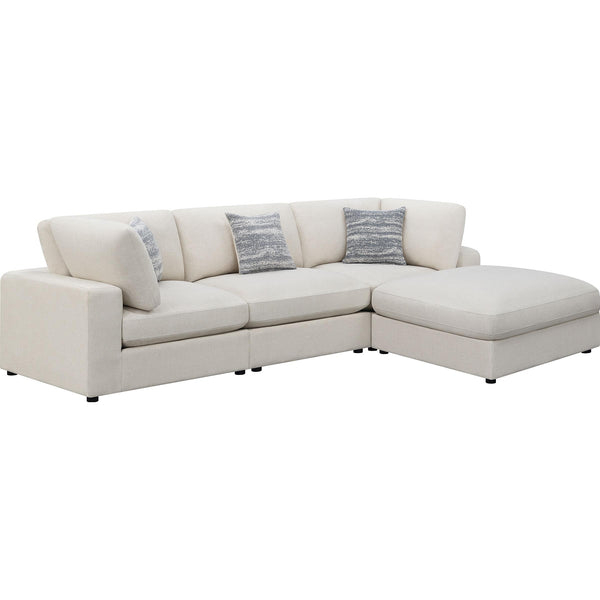 Coaster Furniture Serene Fabric 4 pc Sectional 551321-SETB IMAGE 1