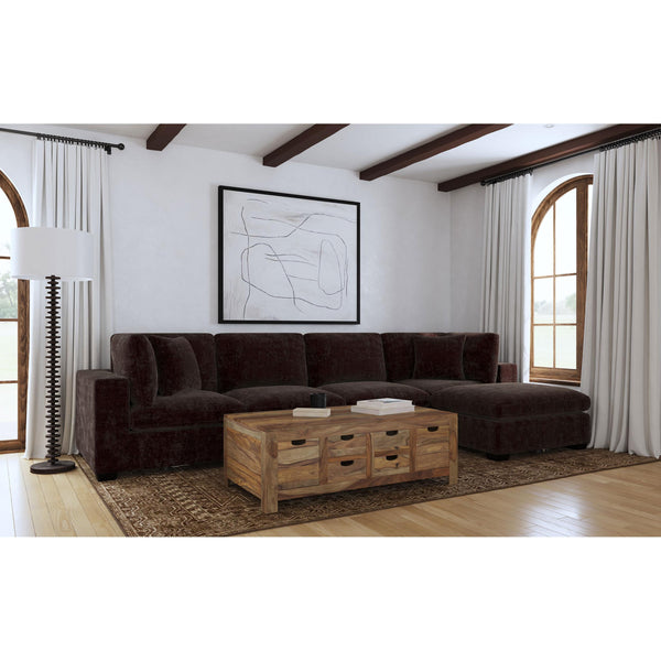 Coaster Furniture Lakeview Fabric 5 pc Sectional 551464-SETB IMAGE 1